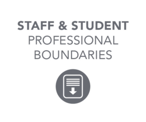 Staff & Student Professional Boundaries
