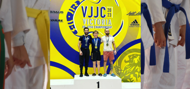 Gold at Victorian Jiu Jitsu Championships